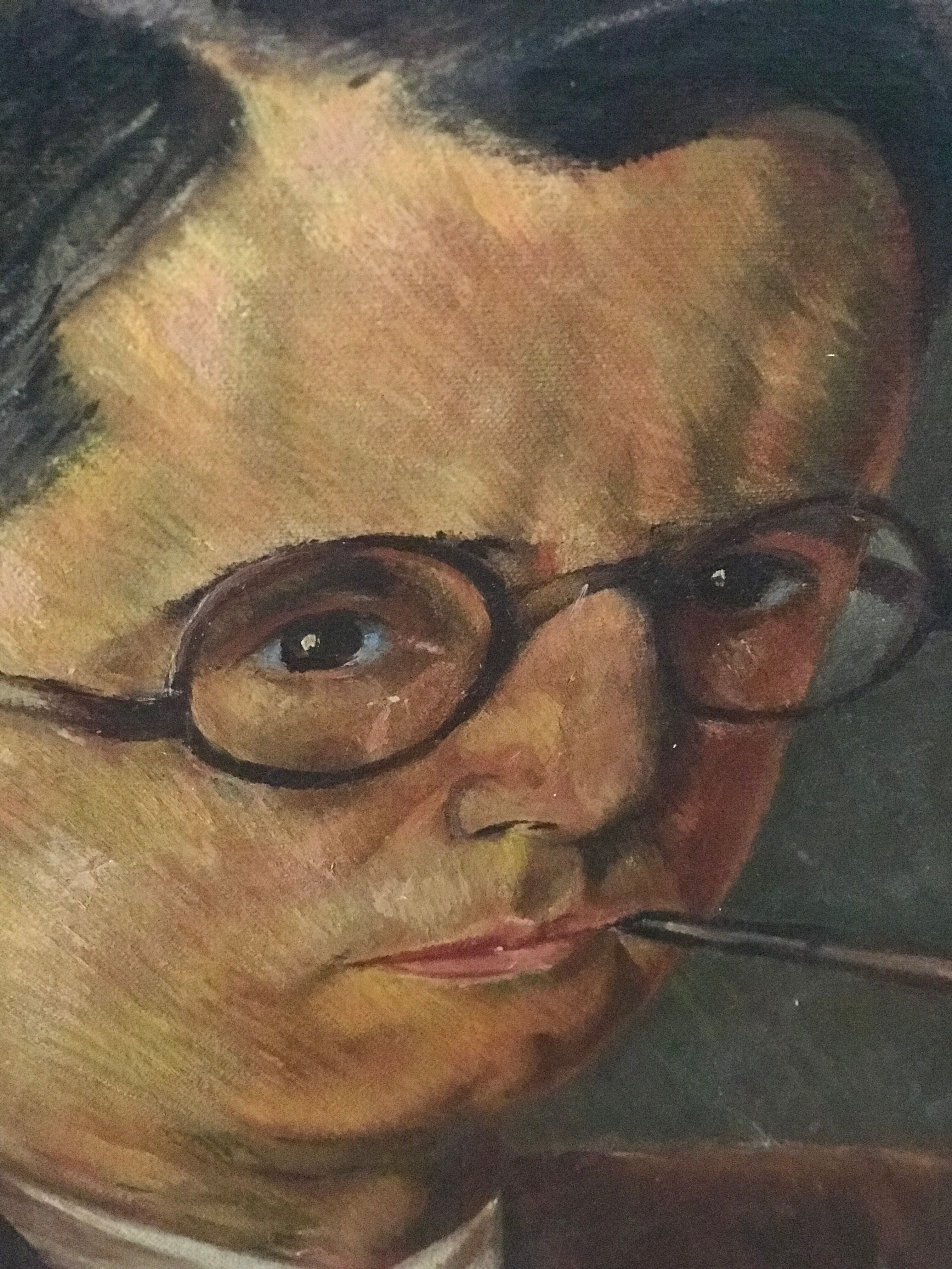 Oil portrait