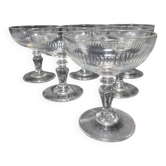 Set de 6 coupes à champagne
