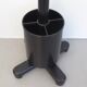 Ettore Sottsass Olivetti black Synthesis coat rack 1973