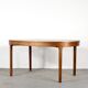 Midcentury nathan oblong teak extending table. vintage modern
