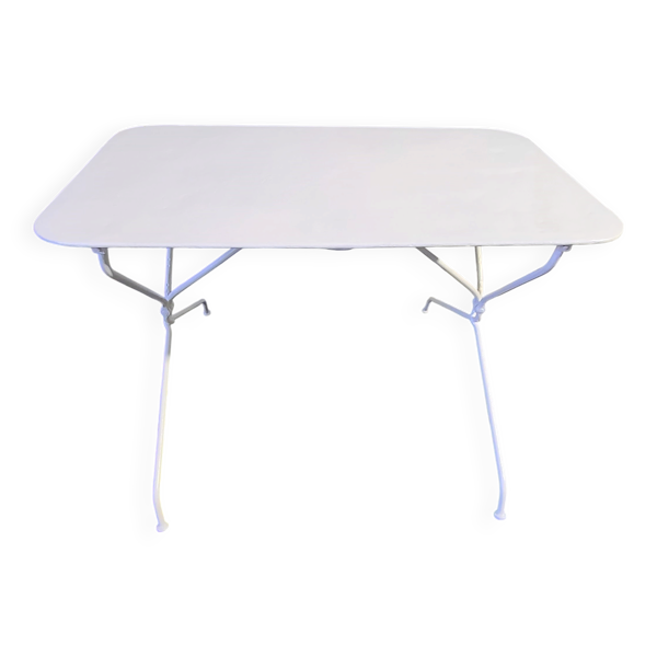 Table de Jardin en Fer Forgé, 1900s