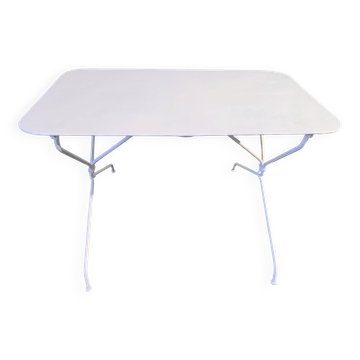 Table de Jardin en Fer Forgé, 1900s