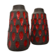 Pair of "drippy" ceramic vases by Tyson LONDON