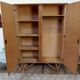 Armoire vintage en rotin