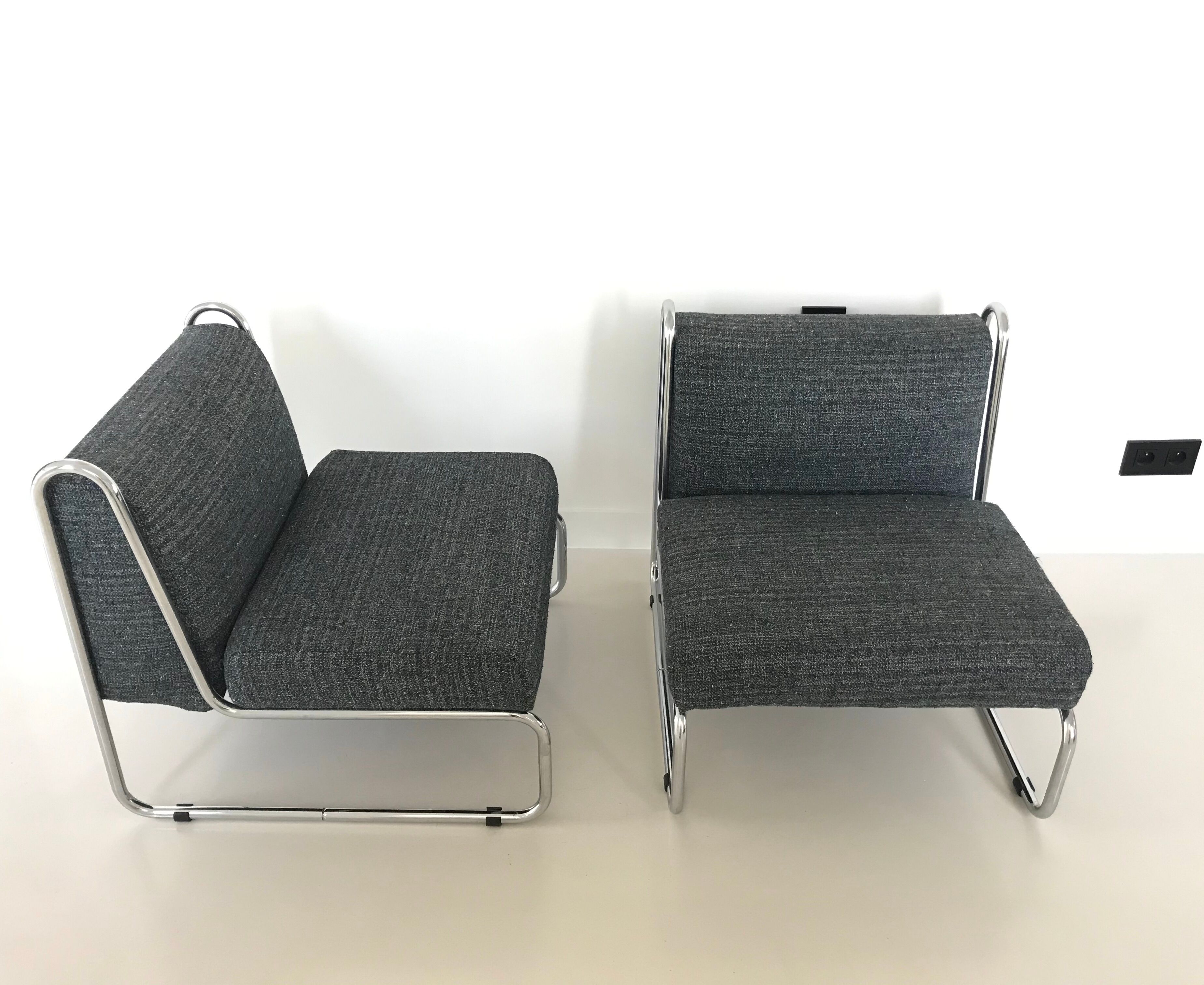 Pair of chairs, France 70s