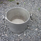 Old aluminium bucket