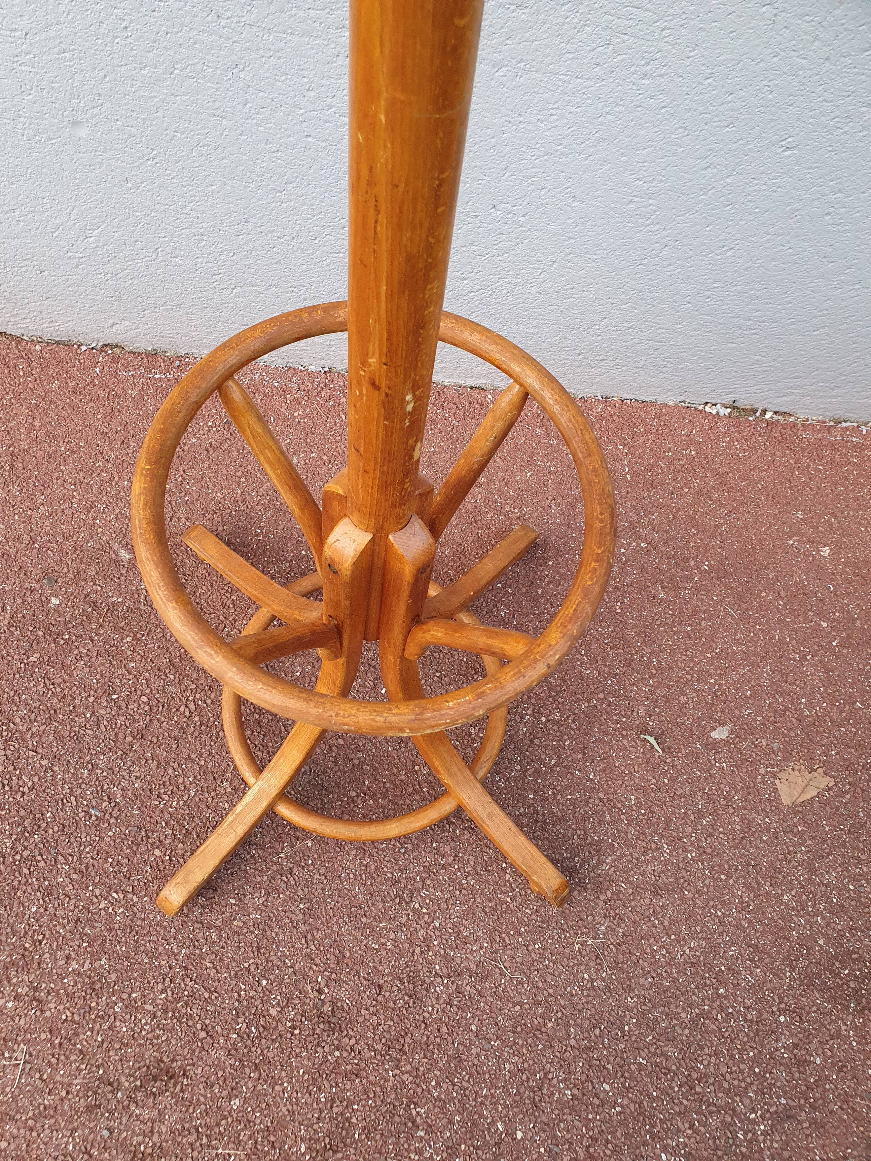 Vintage parrot coat rack