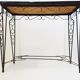 Table formica pique coeur trefle carreau 1950 vintage 50s rockabilly 50's