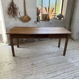 Table de ferme en cerisier