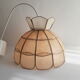 Mother-of-pearl and brass pendant lamp from the 60s and 70s