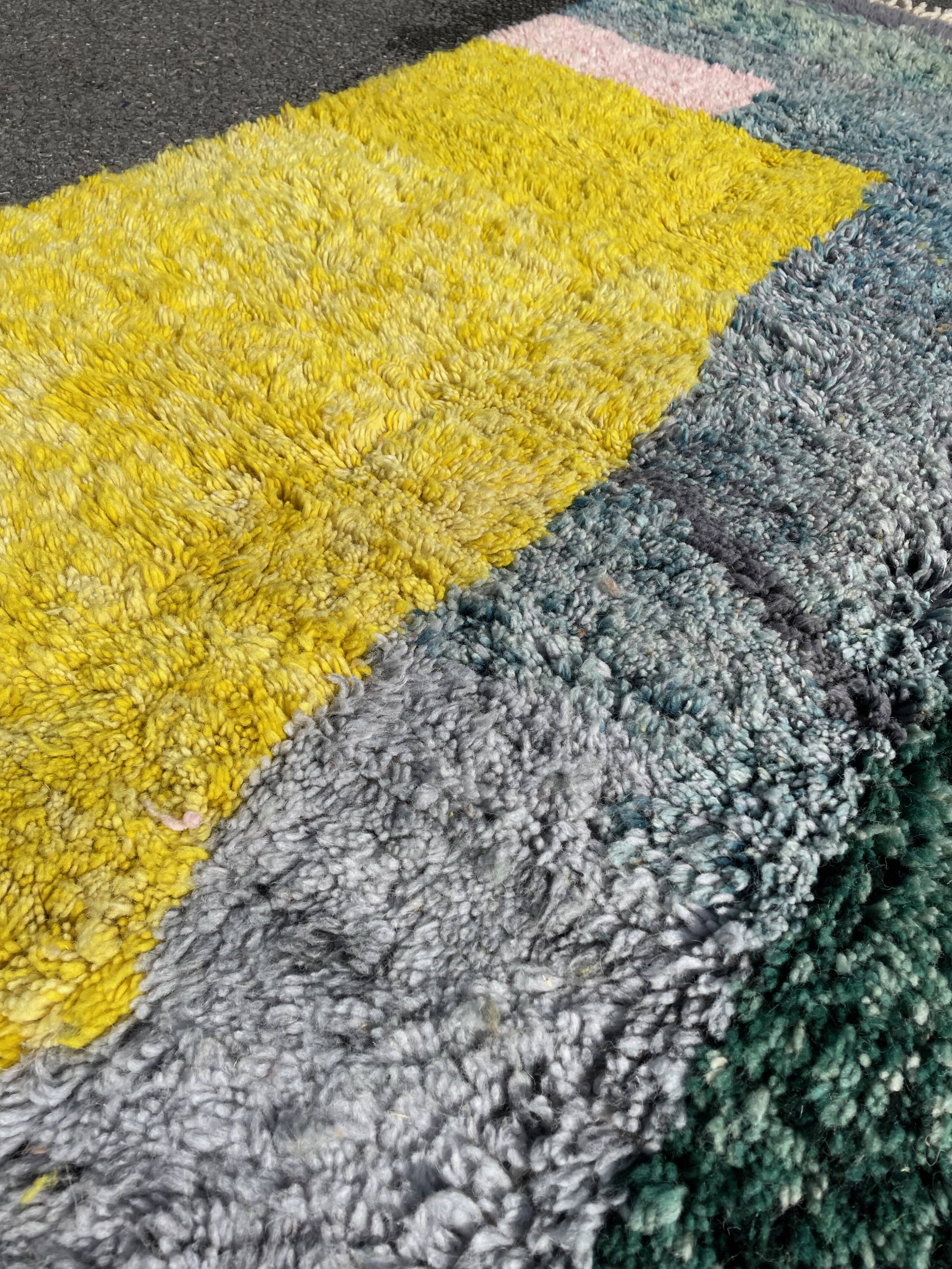 Contemporary carpet Beni Ouarain