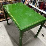 Bureau en chêne vernie customisé