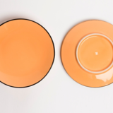 Assiettes orange