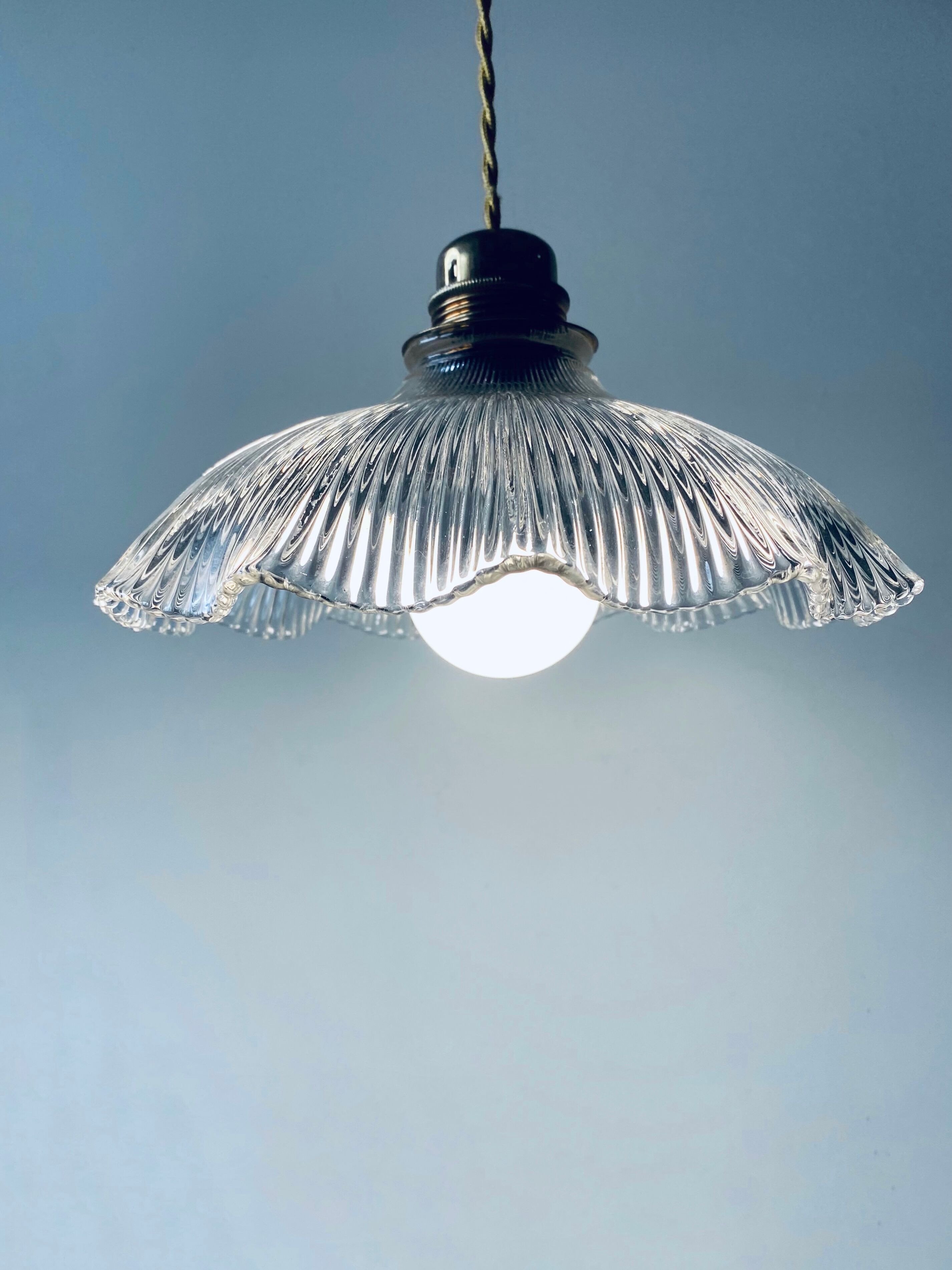 Ancient Holophane suspension