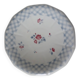 Vintage round-capped plate Digoin Sarreguemines model Bastia 231106