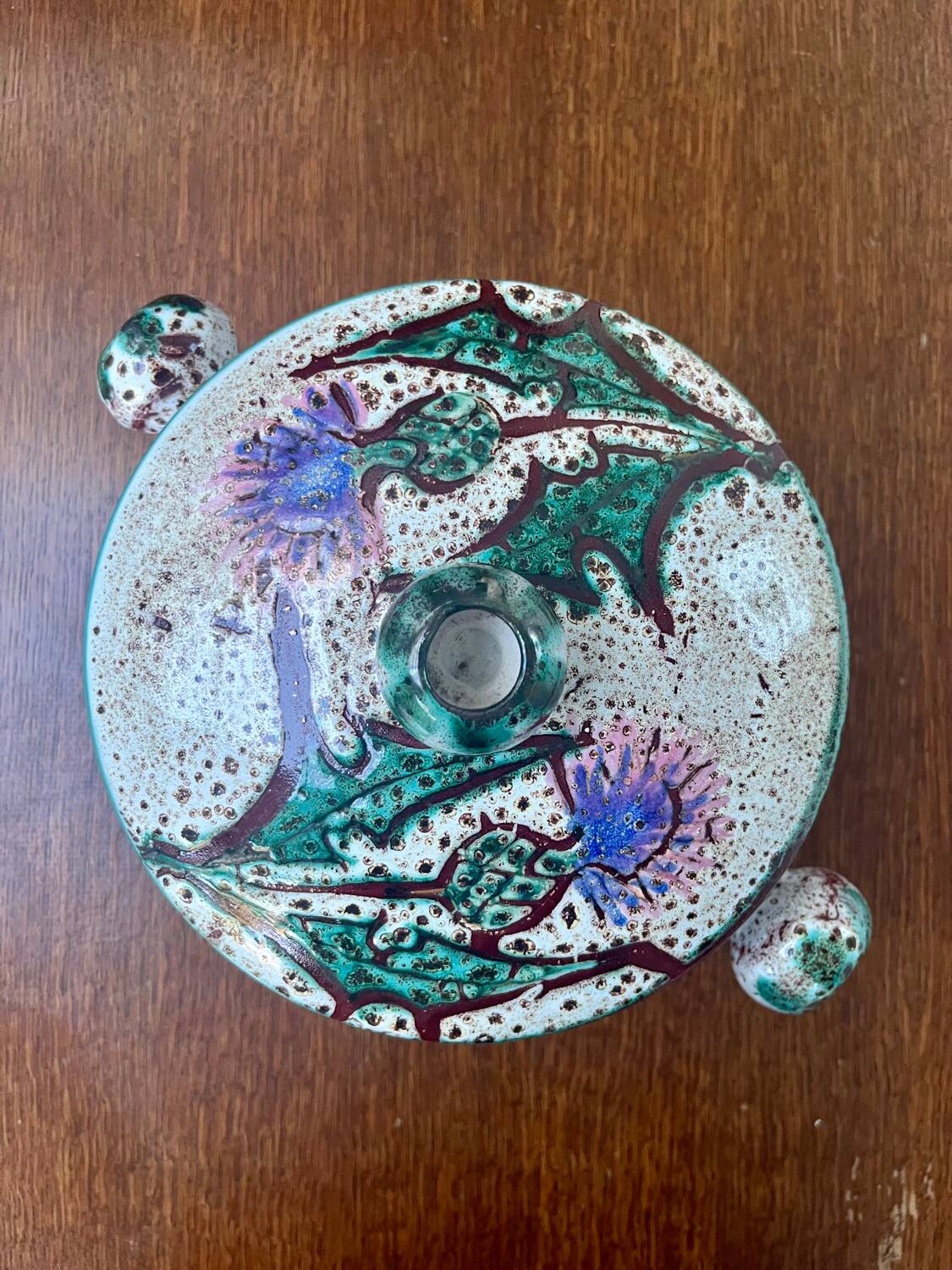 Vintage ceramic soup tureen – Daniel Étienne, Vallauris