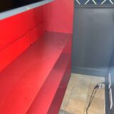 Bar, comptoir en bois peint