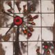 Square tile table from Vallauris, signed Dan with an image of a fantastic bird, 1960s.