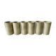 Lot de 6 verres en grès émaillé jean dubost à noron