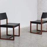 Pair of side chairs by Alfred Hendrickx for Belform, 1960s