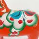 Vintage Dala horse by Nils Olsson in Swedish wood
