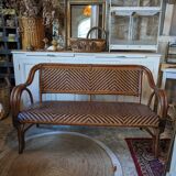 Banquette en rotin