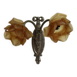 Ancienne applique en verre