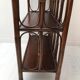 Vintage shelf in wicker rattan