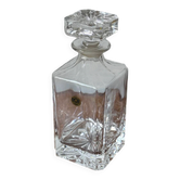 Crystal whisky decanter