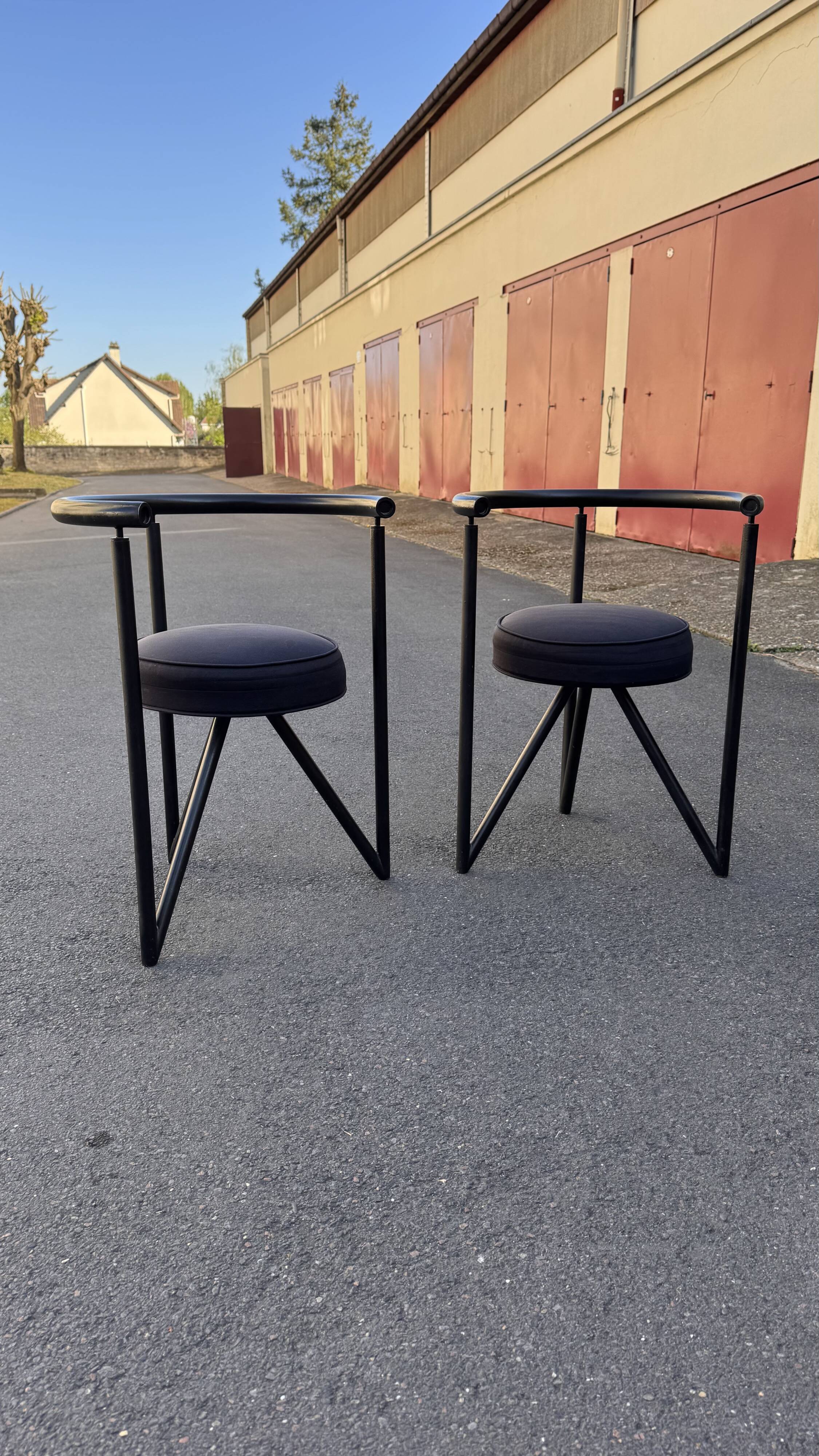 Miss Dorn chair pair - Philippe Starck