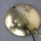 Vintage golden arc table lamp from meblo, 80s