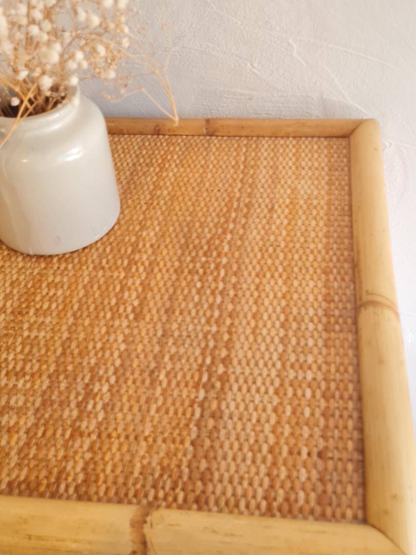 Dal Vera rattan chest of drawers, Italy circa 1970