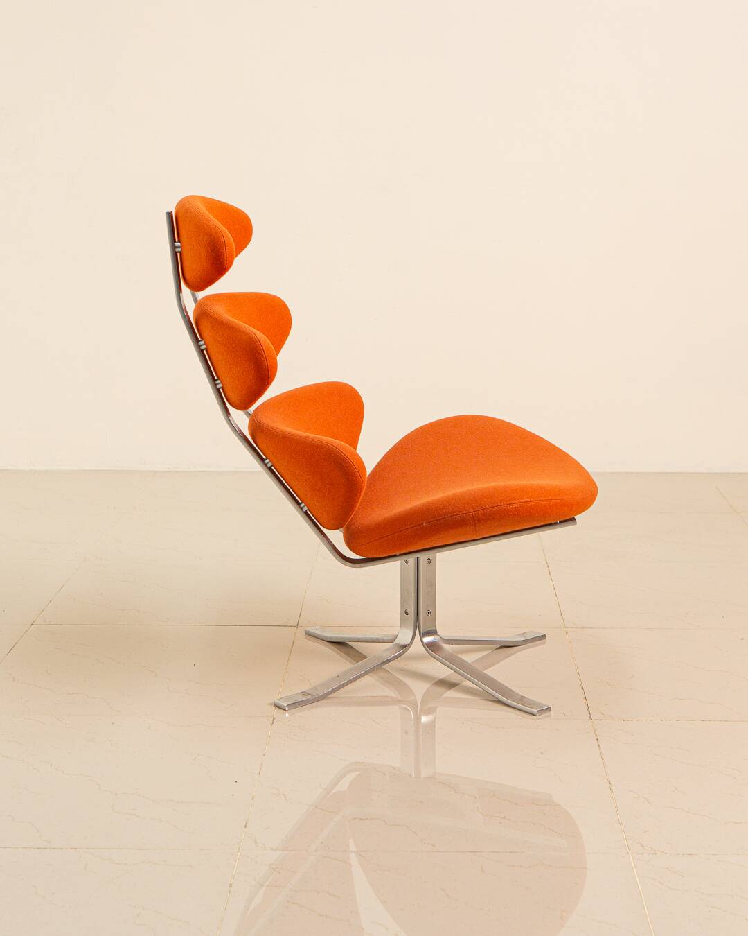 "Corona" lounge chair by Poul Volther for Erik Jørgensen 60's
