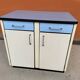 Vintage sideboard in blue formica 1960s
