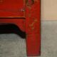 Antique Chinese hand-lacquered side table, large sideboard.