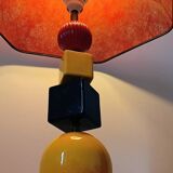 Vintage 80s colorful lamp