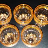 Liquor service orange with orange border