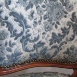 Louis XV blue style armchair