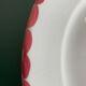 6 flat ceramic plates