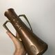 Art Nouveau vase WMF in copper and brass circa 1900
