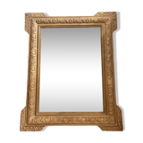 Large 19th century gilded mirror