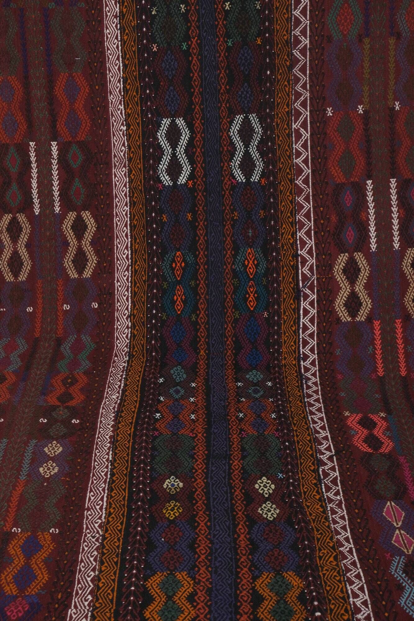 Tapis de couloir turc vintage
