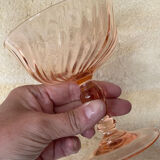 6 Rosaline Luminarc champagne coupes