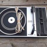 Portable record player vintage Philips 280 1970-80