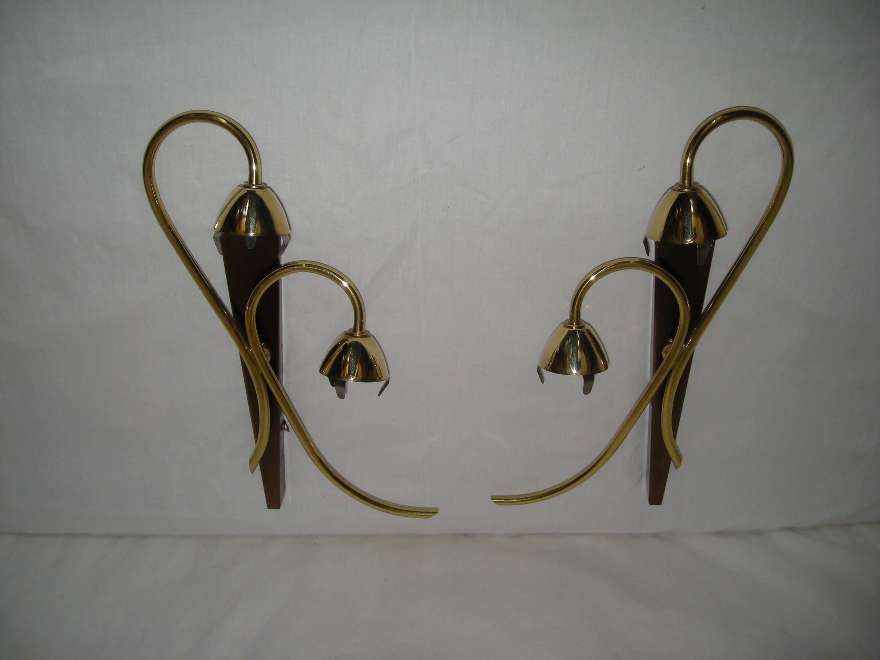 Pair of double sconces from the 50s