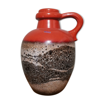 German vase Scheurich fat lava and ceramics