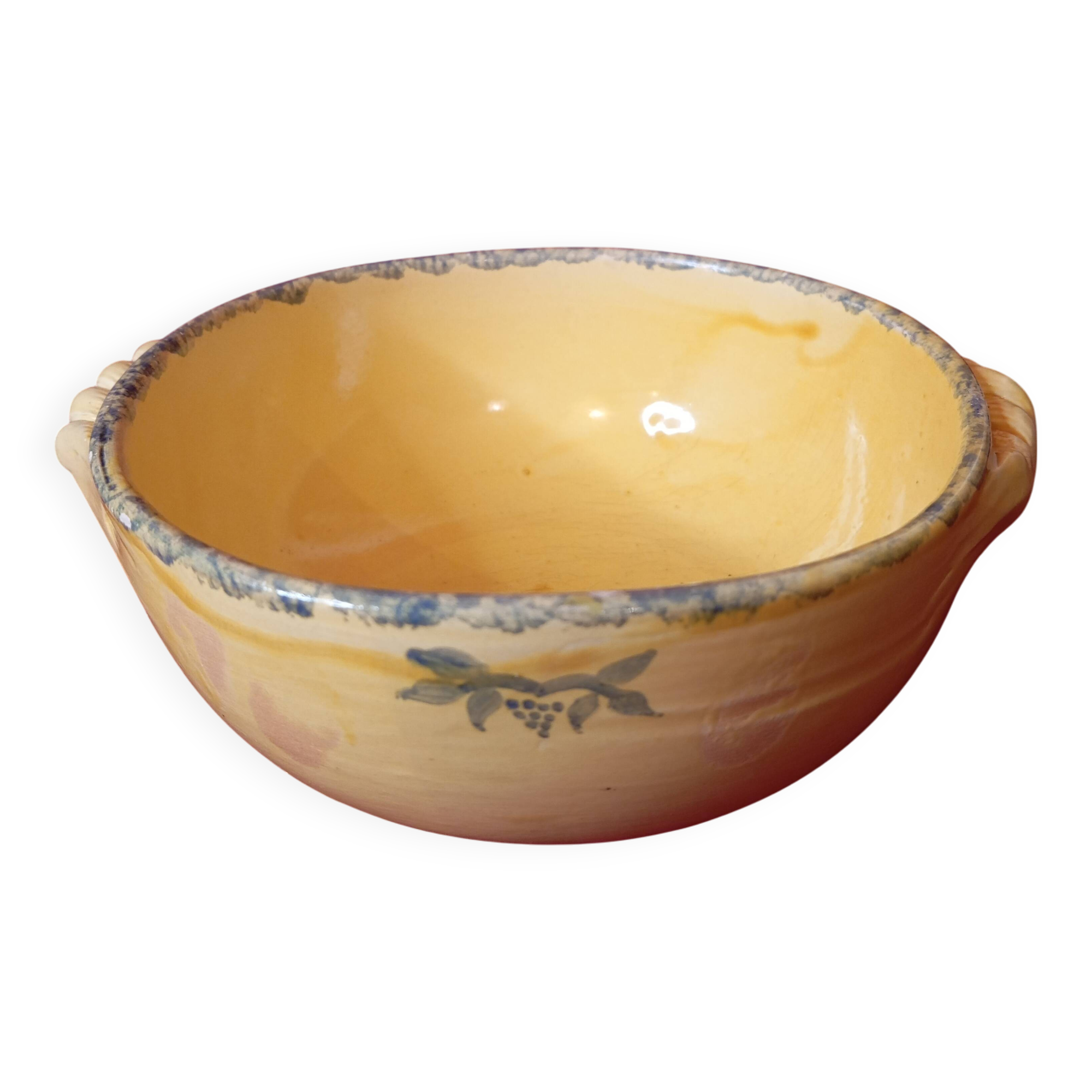 Ceramic bowl grignan pottery drôme