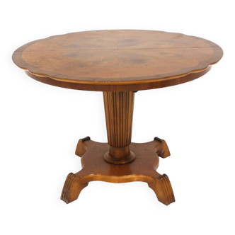 Elm coffee table, AB Andersson & Hagsjö, Vaggeryd, Sweden, 1940