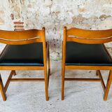 Pair of Scandinavian chairs, vintage circa 1970's