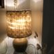 Small lamp in glazed stoneware